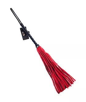 Bound X Faux Fur Flogger with Lambskin Handle