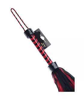 Bound X Lambskin And Faux Fur Flogger