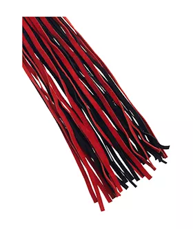 Bound X Suede Flogger With Metal Ball Handle