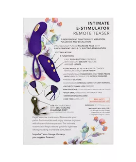 Impulse Initimate E-stimulator Remote Teaser