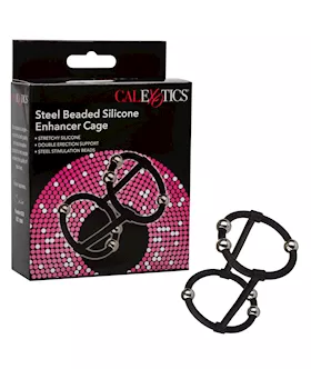 Steel Beaded Silicone Enhancer Cage