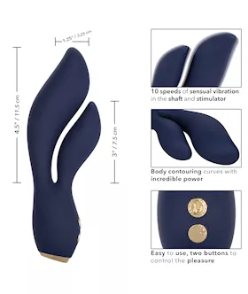 Chic Lilac Rabbit Vibrator - 7 Inch