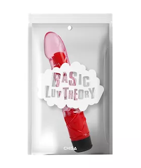 9 Inch Clear Colurful Vibrator