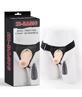 Basic Vibrating Strap-on Harness