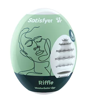 Satisfyer Masturbator Egg  Single Riffle