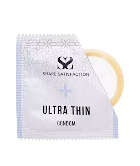 Share Satisfaction Ultra Thin Condom - Single