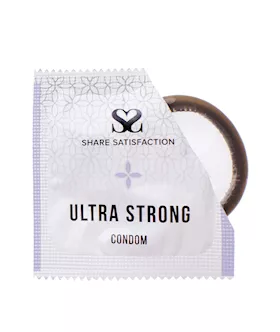 Share Satisfaction Ultra Strong Condom - 3 Pack