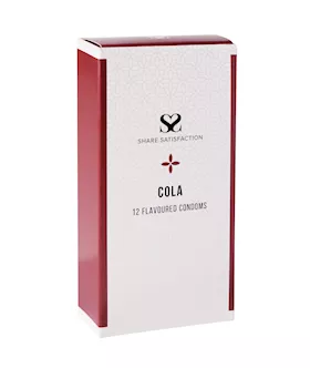 Share Satisfaction Cola Flavoured Condoms 12 Pack