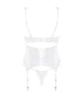 Obsessive Cupid Underwire Corset & Thong