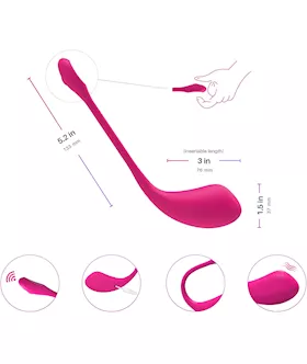 Lovense Rechargeable Lush 2 Bluetooth Vibrator
