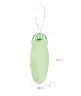 Amore Pastel Pleasure Tapping Bullet Vibrator With Remote
