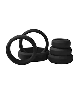 Amore Cock Ring 6Piece Stacker Set