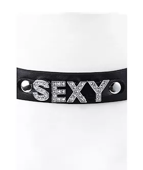 Rhinestone Sexy Collar 