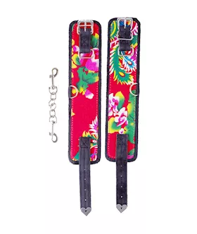 North-east Flower Pattern Ankle Cuff