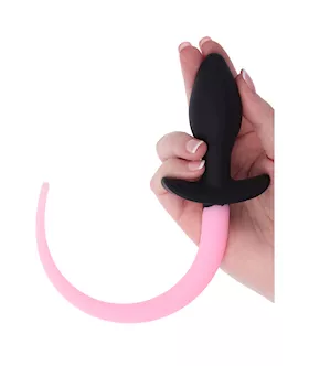 Glow In The Dark Dog Tail Butt Plug