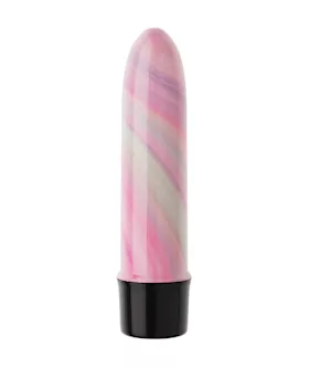 Joya Pattern Bullet Vibrator - Pink Marble