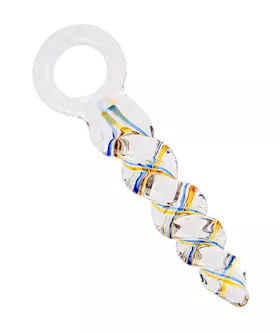 Lucent Helix Glass Massager
