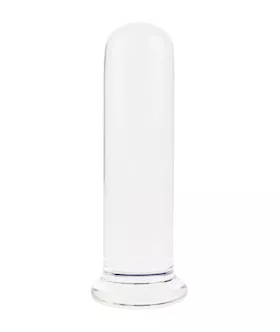 Lucent Xl Cylinder Glass Dildo