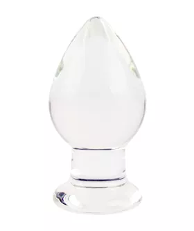 Lucent Celeste Glass Butt Plug
