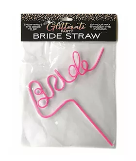 Glitterati Bride Straw