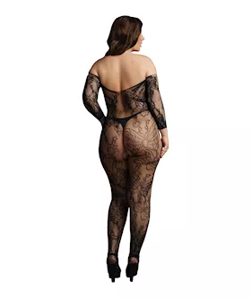 Lace Sleeved Bodystocking