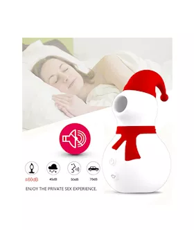 Santa Claus Snowman Sucking Vibrator
