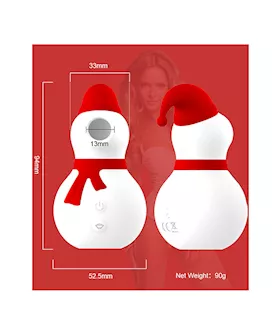 Santa Claus Snowman Sucking Vibrator