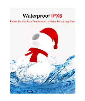 Santa Claus Snowman Sucking Vibrator