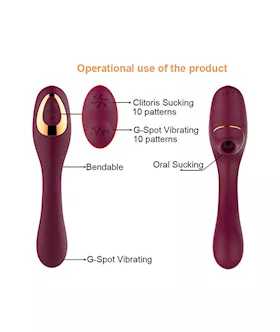 Naughty Night G-spot Sucking Vibrator