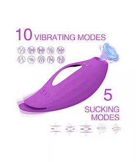 Sensual Storm Suction Vibrator