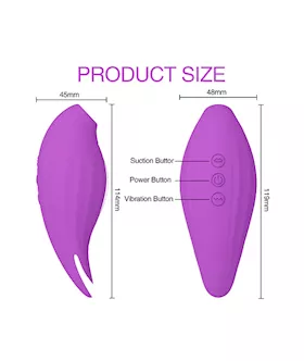 Sensual Storm Suction Vibrator