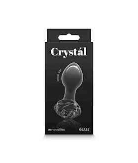 Crystal Rose Butt Plug 