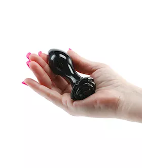 Crystal Rose Butt Plug 