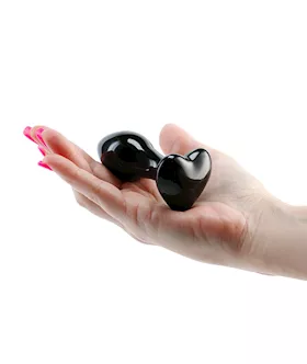 Crystal Heart Butt Plug 
