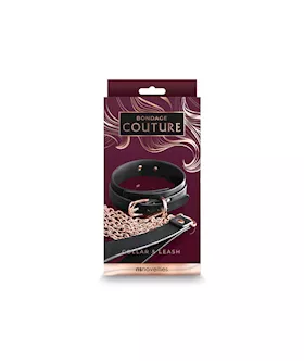 Bondage Couture Collar And Leash