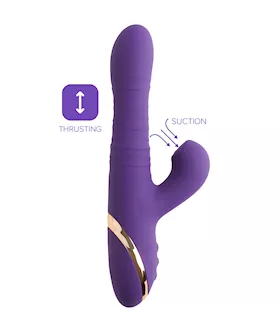 Share Satisfaction Dela Thrusting Suction Vibrator