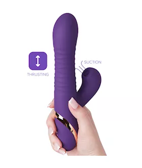 Share Satisfaction Dela Thrusting Suction Vibrator