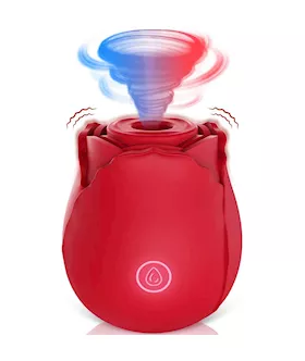 Amore Romantic Rose Suction Vibrator