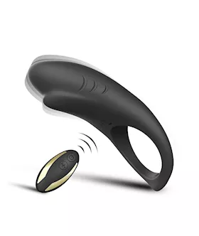 Shark Cock Ring With Remote