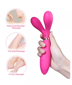 Dual-head Wand Vibrator