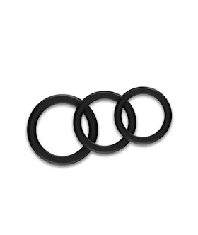 Triple Set Silicone Cock Rings
