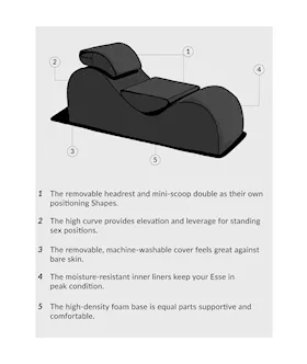 Liberator Esse Chaise Sex Chair