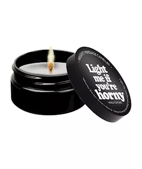Kama Sutra 2 Oz Massage Candle Light Me If You are Horny Vanilla Creme
