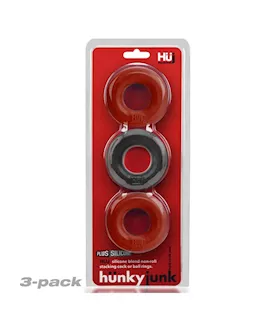 Huj3 C-ring 3-pack Cherry/ Tar Ice