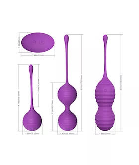 Amore Remote Controlled Vibrating Kegel Balls