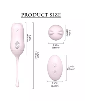 Amore Whiskers Remote Controlled Vibrator