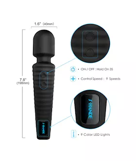 Amore Shooting Star Wand Vibrator