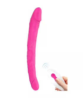 Remote Controlled Vibrating Double Ended Dildo