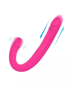 Pulsing Pleasure Double Ended Dildo Vibrator