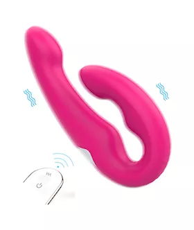 Amore Remote Controlled Strapless Strap-on Vibrator